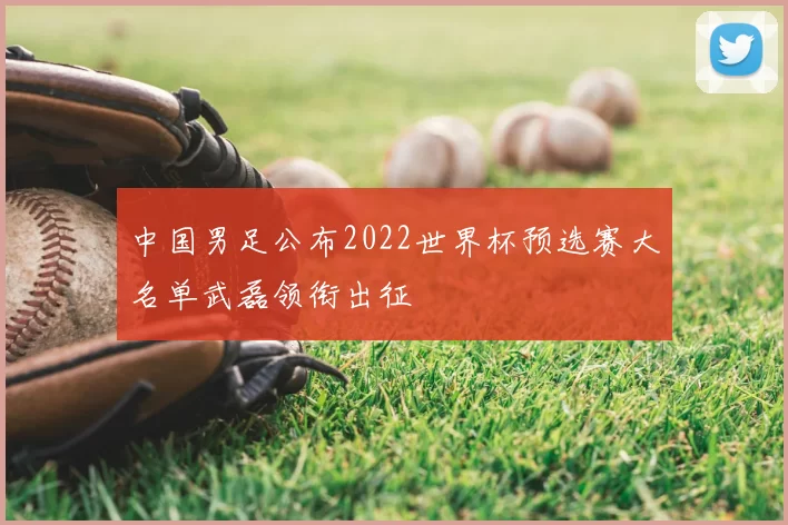 中国男足公布2022世界杯预选赛大名单武磊领衔出征